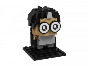 Lego Hagrid Garri Germiona Ron 3D Model