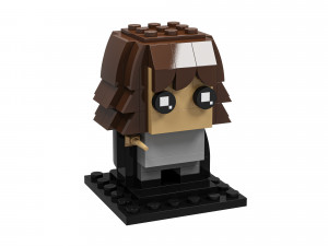 Lego Hagrid Garri Germiona Ron Modello 3D