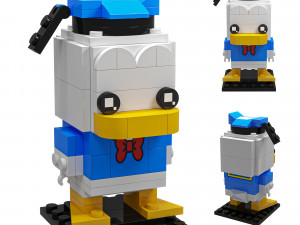 Lego Donald Duck 3D मॉडल