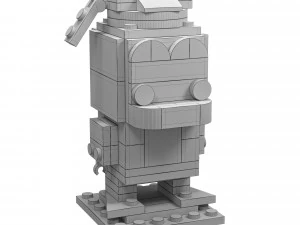 Lego Donald Duck 3D Model