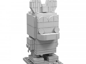 Lego Daisy Duck 3D Model