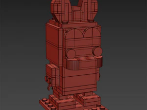 Lego Daisy Duck 3D Model