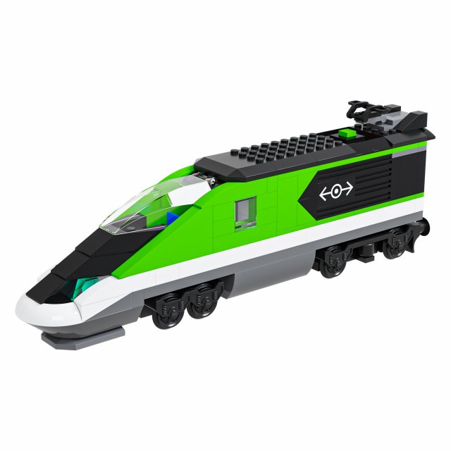 Lego Express Passenger Train 3D Model In Train 3DExport