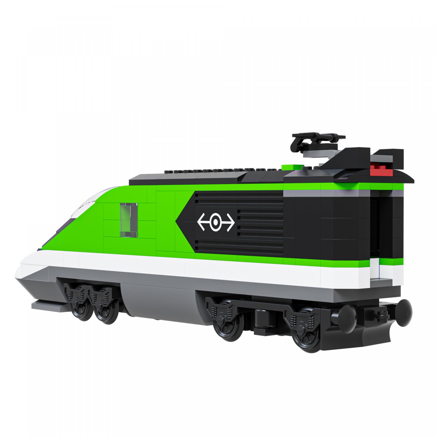 Lego Train City Cargo Freight Crane Wagon Trailer Railway from 60198 NEW 