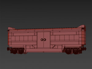 Lego Express Passenger Vagone 3D Модель