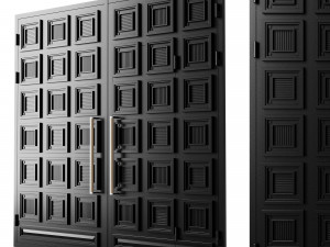 Gate black loft 03 3D मॉडल