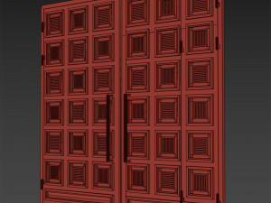 Gate black loft 03 3D Model