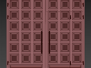 Gate black loft 03 3D Model