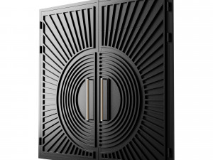 Gate black loft 04 3D Model