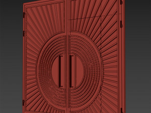 Gate black loft 04 3D Model