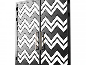 Gate black loft 06 3D Model