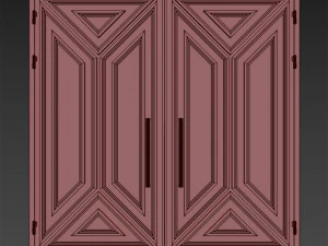 Tor schwarz Loft 07 3D Modell