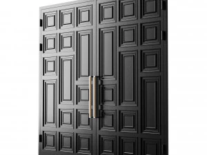 Gate black loft 08 3D Model