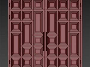 Gate black loft 08 3D Model