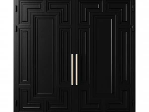 Gate black loft 10 3D Model