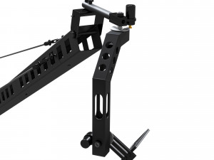 Cinematic crane camera black 3D मॉडल