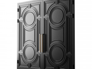 Gate black loft 11 Model 3D