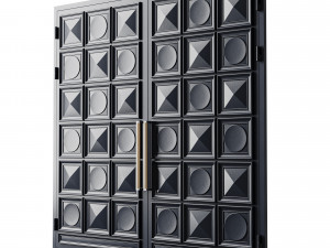 Gate black loft 013 Modello 3D