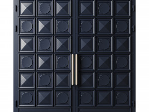 Gate black loft 013 Modello 3D