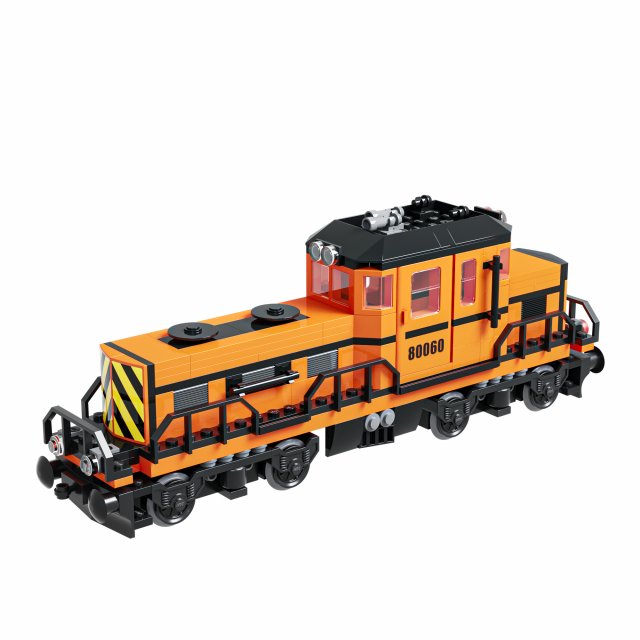 Train Lego Locomotive 80060 3D in 3DExport