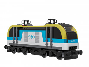 60336 Freight Train 3D 模型