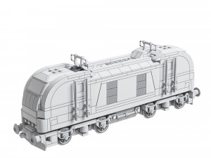 60336 Freight Train 3D 模型