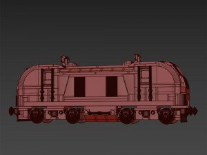 60336 Freight Train 3D 模型