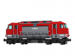 60098 Heavy Train 3D Model