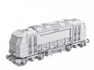 60098 Heavy Train 3D Model