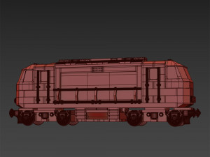 60098 Heavy Train 3D Model