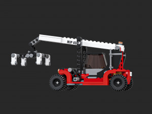 Lego 60336 Forklift truck Model 3D