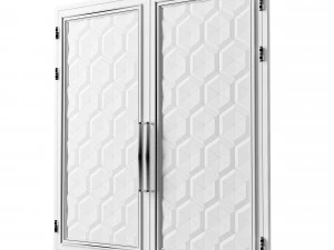 Gate black loft 014 3D Model