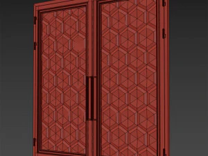 Gate black loft 014 3D Model