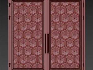 Gate black loft 014 3D Model