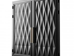 Gate black loft 015 3D Model