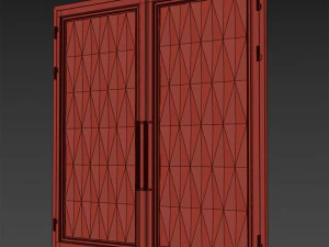 Gate black loft 015 3D Model