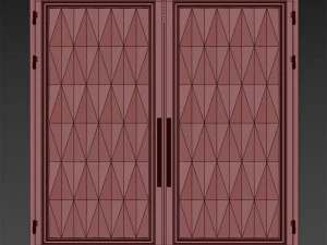 Gate black loft 015 3D Model