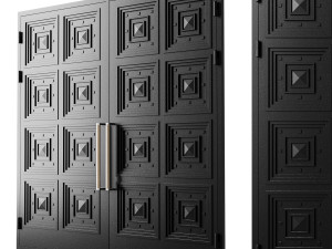 Gate black loft 017 3D मॉडल
