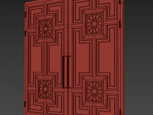 Gate black loft 018 3D Model