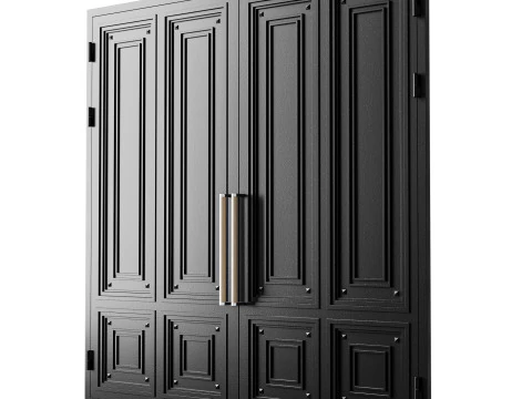 Gate black loft 022 3D Model