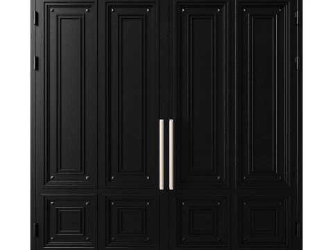 Gate black loft 022 3D Model