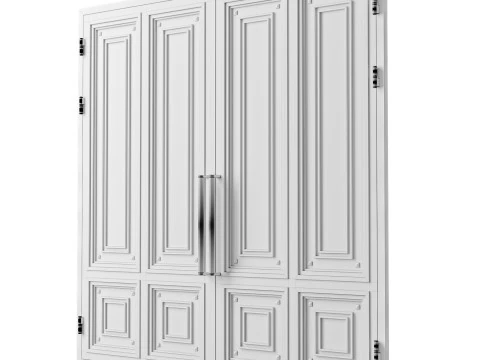 Gate black loft 022 3D Model