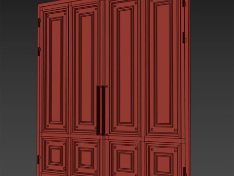 Gate black loft 022 3D Model