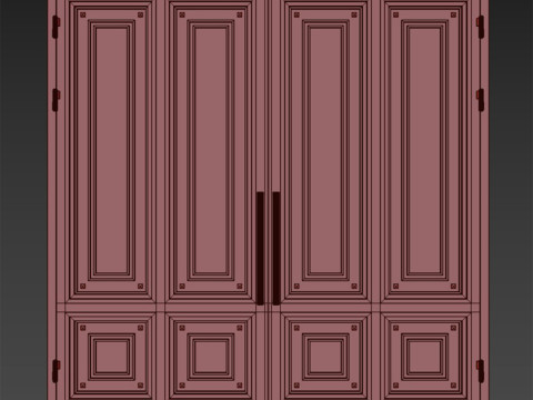 Gate black loft 022 Modèle 3D