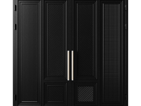 Gate black loft 020 Modello 3D