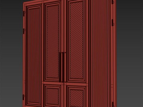 Gate black loft 020 Modello 3D