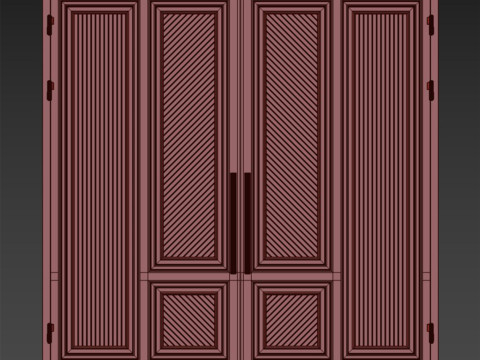Gate black loft 020 Modello 3D