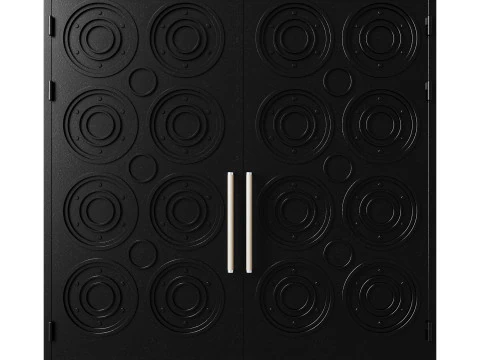 Gate black loft 019 3D Model