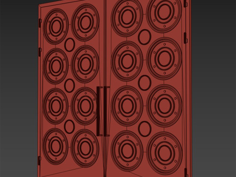 Gate black loft 019 3Dモデル