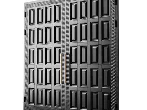 Gate black loft 024 3D Model